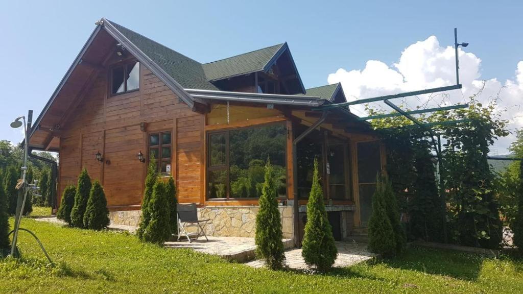 Brvnara Drina Wooden House Drina Vila Drlace Exterior foto