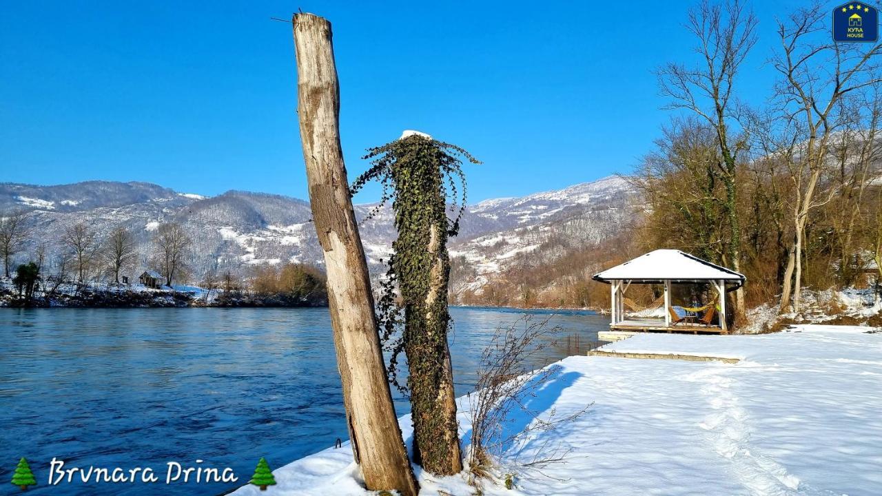 Brvnara Drina Wooden House Drina Vila Drlace Exterior foto